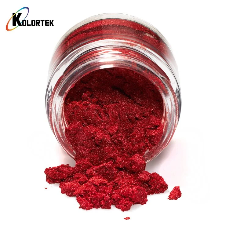 Blut Rot Metallic Pigment Auto Farbe Perle Pigment Pulver