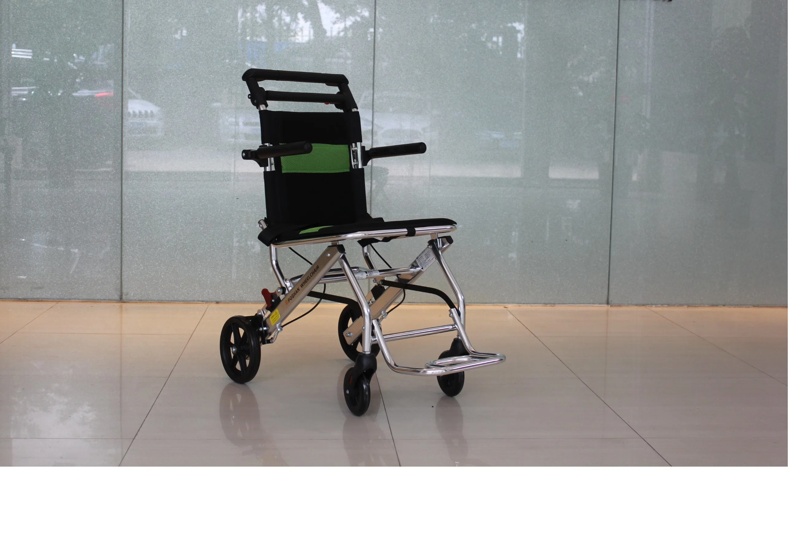 Hand Brake Transport Airplane Wheel Chair