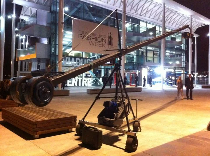 Stanton Triangle Extreme Jimmy Jib Camera Crane with 4 Wheels Dolly Kit