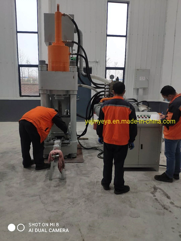 Vertical Chip Steel Recycle Briquetting Press Machine