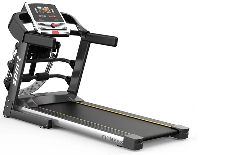 Andadera plegable Indoor Fitness Cinta de correr en casa multifunción Conexión Bluetooth pantalla Color Fitness correr la máquina de plegado eléctrico