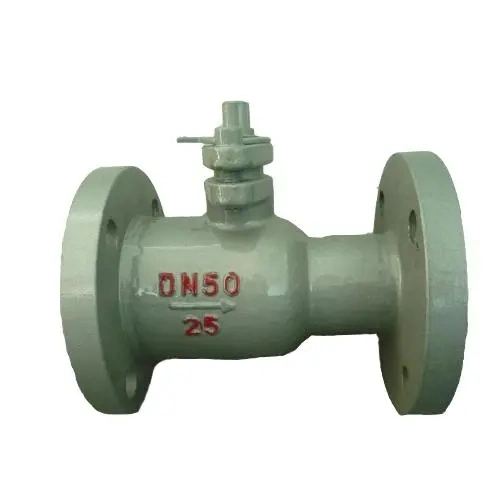 Q41mf High Tempeature One Piece Integrated Floating Drain Ball Valve