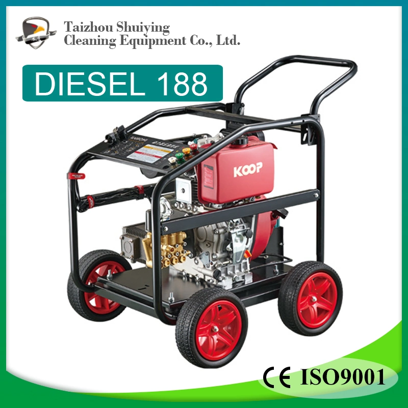 260bar 280bar 18lpm Diesel Power Druckwasher für die industrielle Reinigung