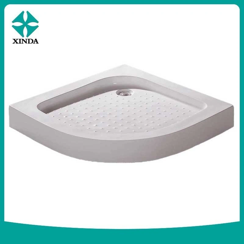 Factory Supplying Stainless Enameled Portable Enameled Steel Pentagon Shower Tray