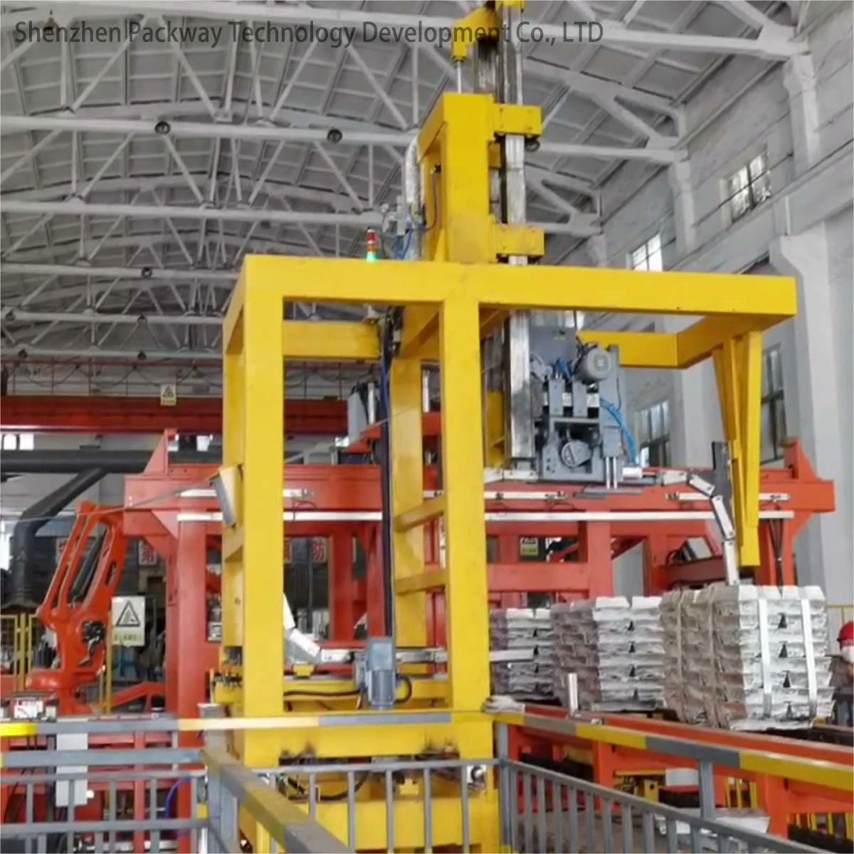 Exclusive Release 50mm Width Steel Belt High Tension Buckle Connection Automatic Strapping Machine