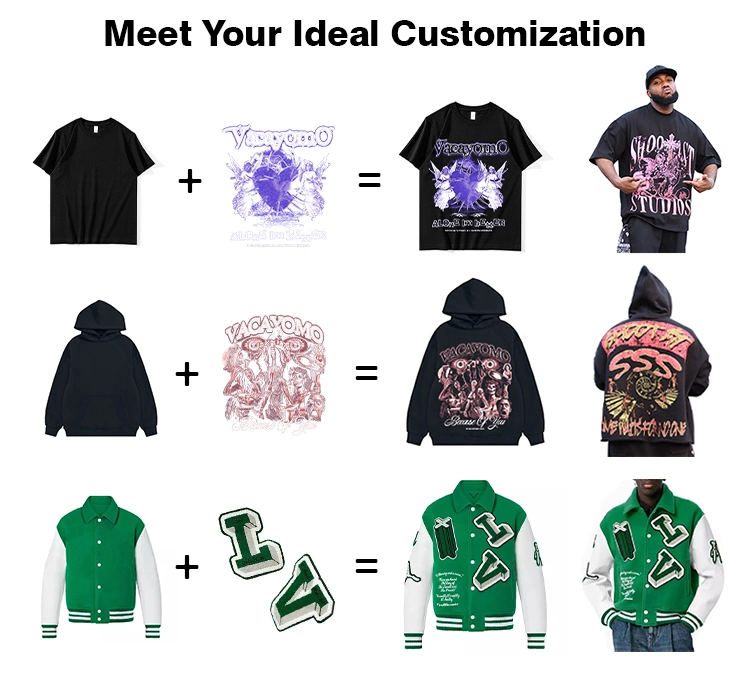 Nuevo estilo Hoodie Cantidad DIY OEM Logotipo personalizado Unisex bordados de alta calidad 500 g de peso normal de desgaste de la calle