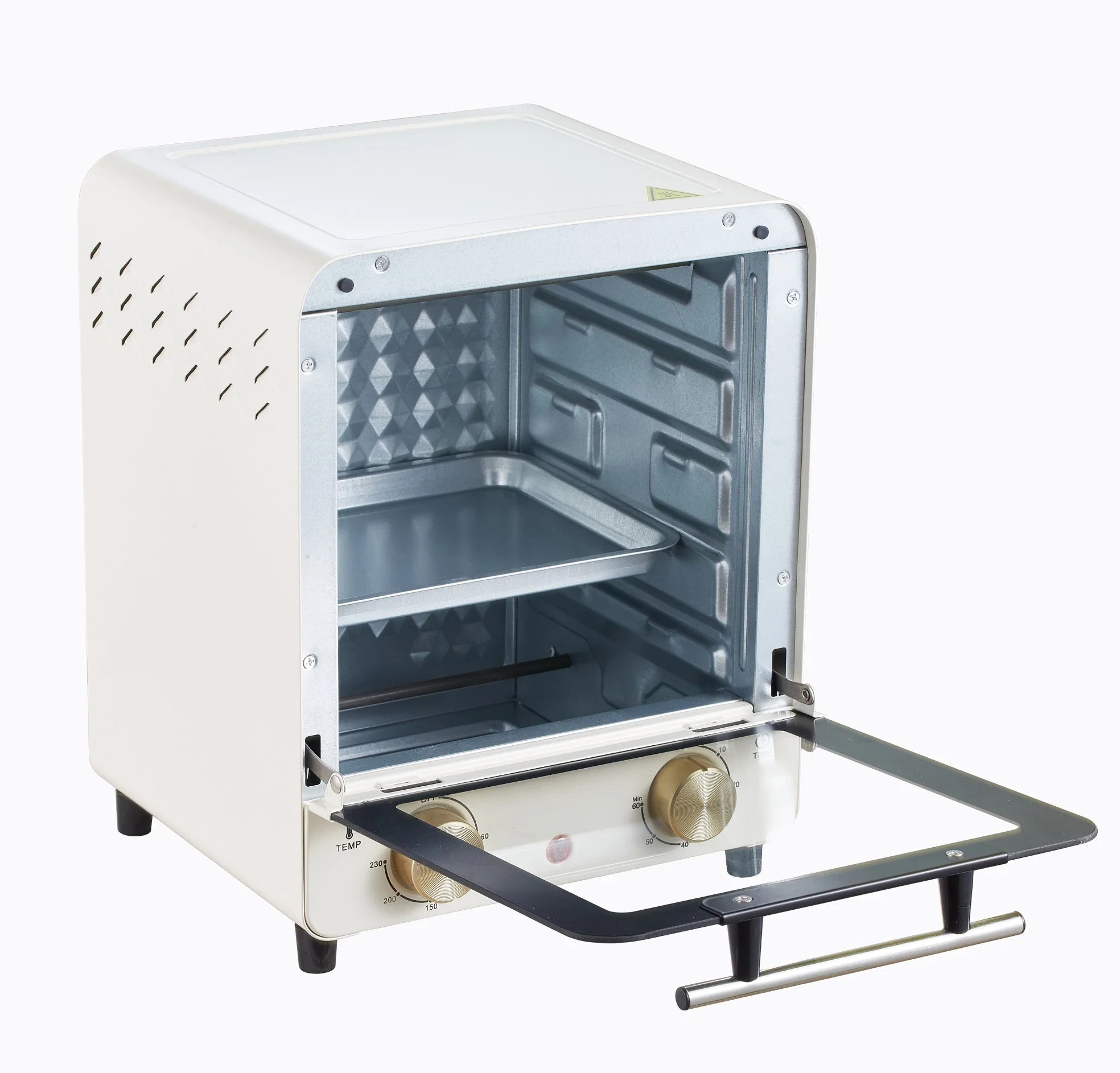 Posida vertical de 15L mini horno eléctrico con CB, LFGB