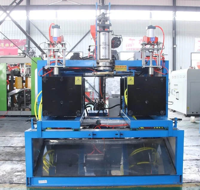Doble estación totalmente automática Jerrycan plástico fabricación soplado moldeo de producción Máquina