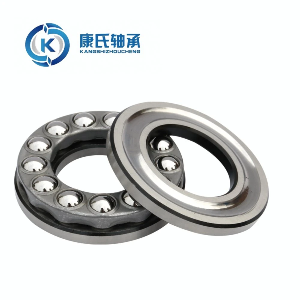 Flat Thrust Ball Bearing Bearing Manufacturer 51200 51201 51202 51203 51204 Bearing Steel Pressure Bearing Thrust Ball Bearing