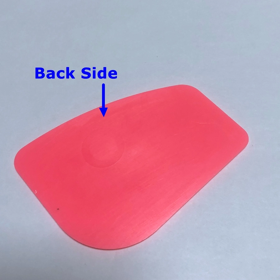 Mini Plastic Squeegee Pink Hand Applicator