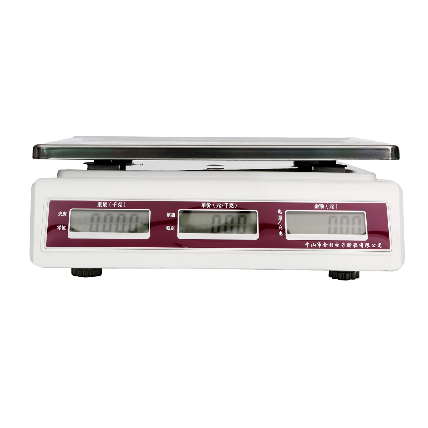 Digital 30 Kg Price Computing Electronic Balance Weighing Commercial Scale with Stainless Steel Keyboard