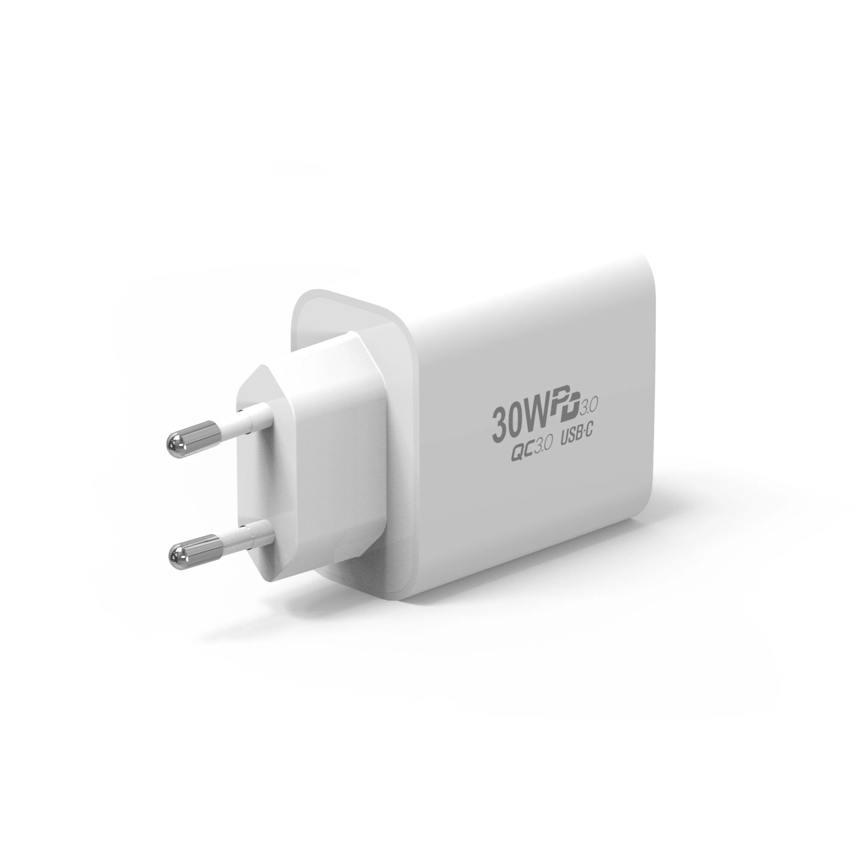 شاحن محمول متين من طراز محمول طراز Fast Charger Wall Travel من شركة OEM من فئة 3 من Samsung الجملة 30 واط QC3.0 الهاتف المحمول متعدد المنافذ سوبر سريع الشاحن