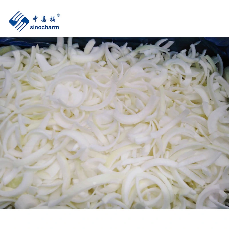 Sinocharm HACCP Factory Price 10kg Bulk IQF Frozen Onion