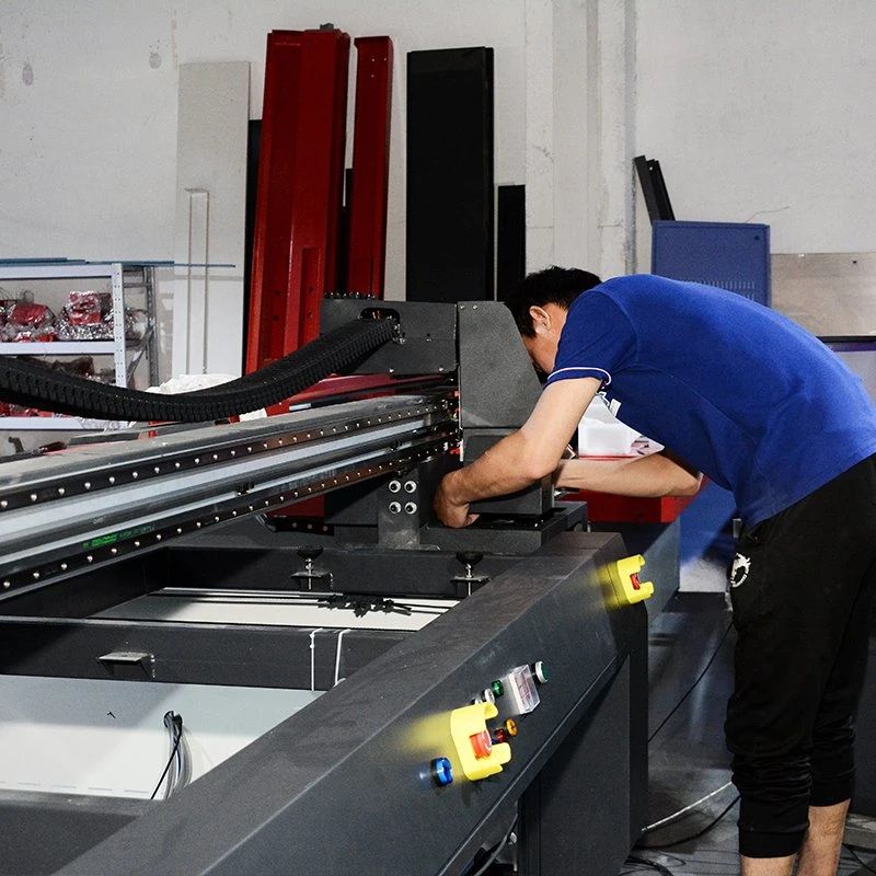 Factory Wholesale/Supplier 2513 Large Size UV Flatbed Printer Ricoh G5/6 Nozzle High quality/High cost performance High Speed for Mobile Phone Case Poster Kt Board PVC UV Printer