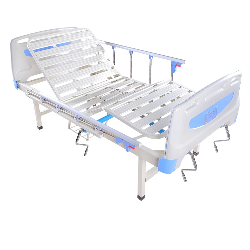 CE ISO Five Functions Electric Hospital Bed Nursing Bed Turn with Solid Guard Bar Factory Price, Height and Size Customization