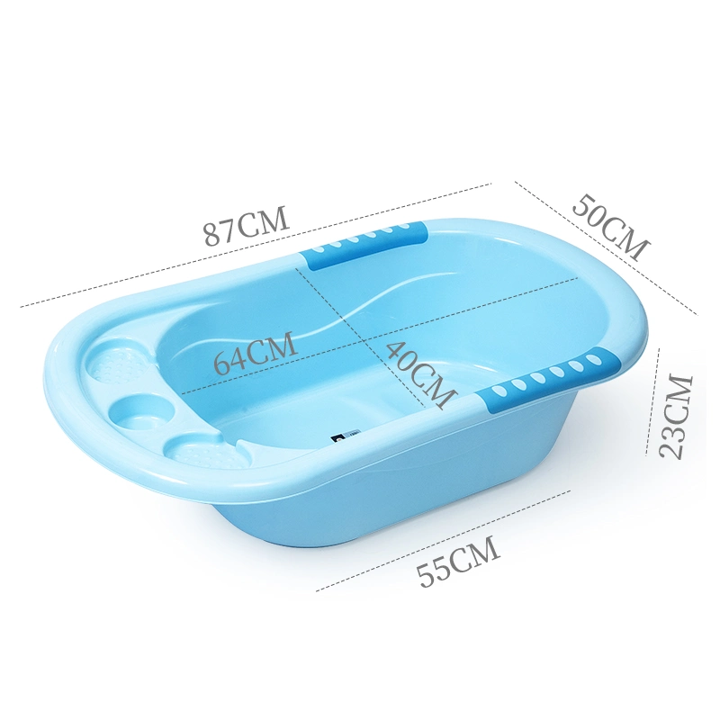 Newborn Portable Bathing Tub Kids Bathtub PP Plastic Baby Bath Tub