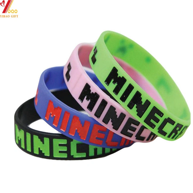 High quality/High cost performance Promontional Customized Logo Rubber Hand Band/ Silicone Bracelet