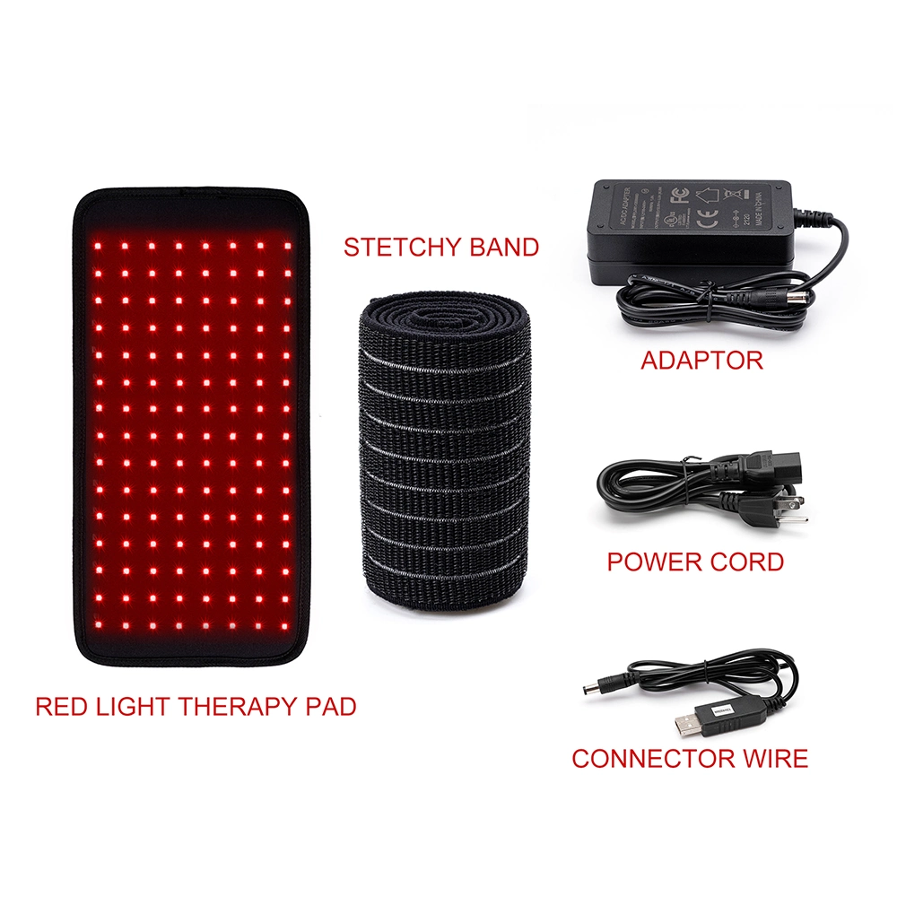 Factory Portable Walk Free No Emf Arm Waist Wrap Weight Loss Pain Relief Pad LED Near Infrared Red Light Therapy Belt