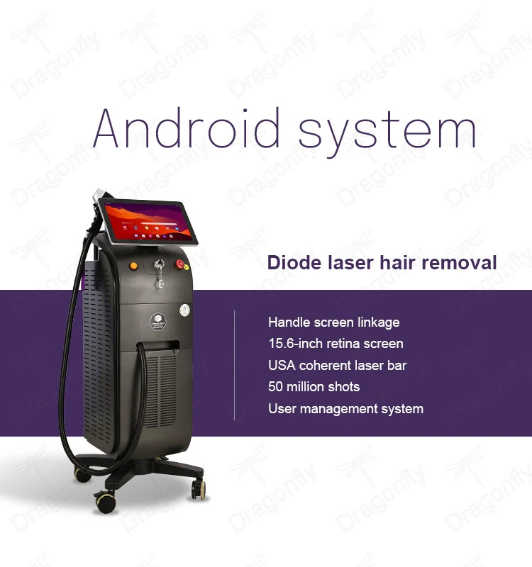 Df Laser Ice Diode Laser 1200W Hair Removal Machine Remote Control System