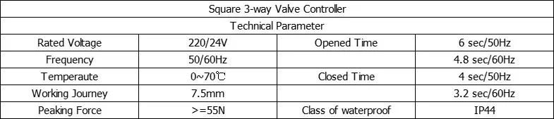 Wall-Hung Gas Boiler/Water Heater Cooler High Voltage 50Hz Water Three-Way Valve Controller Motor AC Motor