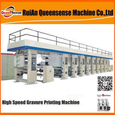 Gravure Printing Machine Packing Lamination Film Shopping Bag Gravure Printing