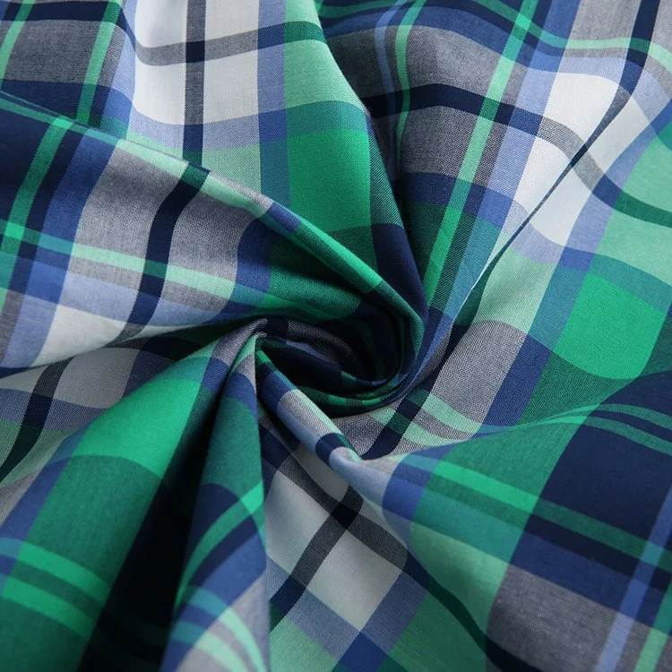 Embrace Sophistication with a Green Plaid Standard Shirt for Men