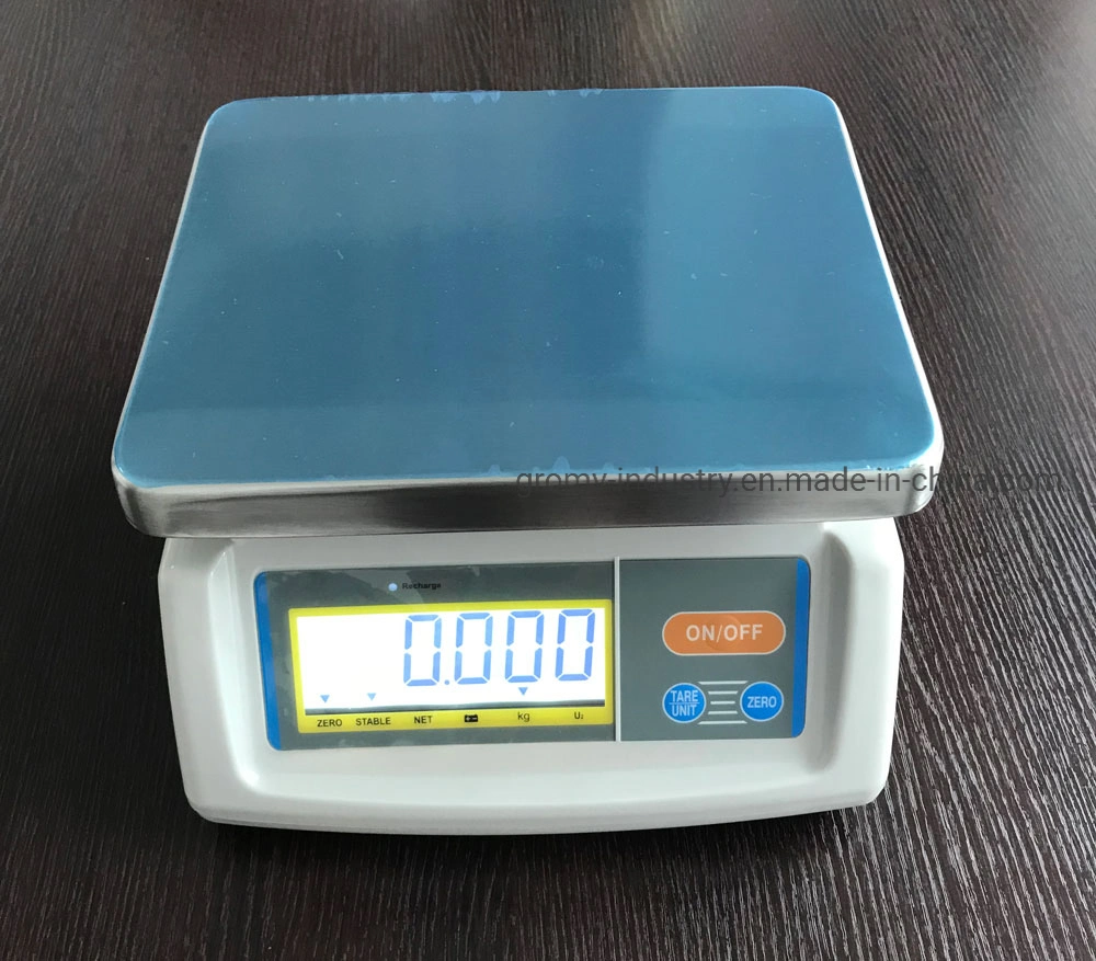 Mesa de pesaje electrónico escala Kenya T28 a 15kg.