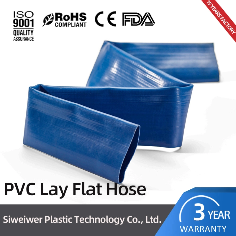 Hochdruck-Gummi-Löschschlauch Wasser Bewässerung PVC Lay Flat Schlauchleitung