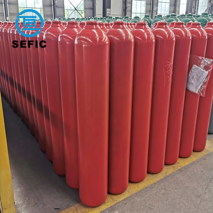 Sefic Seamless Steel Oxygen Hydrogen Argon Helium CO2 Nitrogen Gas Cylinder