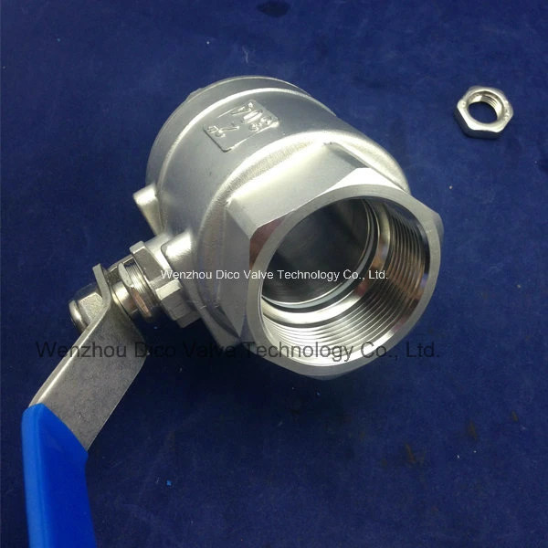 Stainless Steel 2PC Thread Ball Valves with Ce Certificate