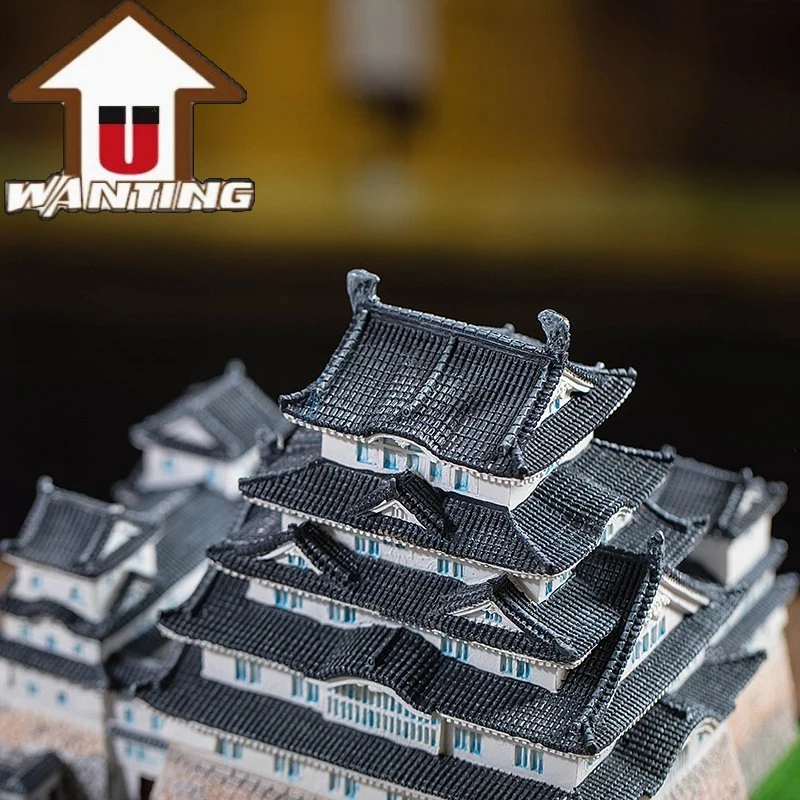 Vente en gros cadeau promotionnel Himeji Castle Office Décoration Japan Travel Building Souvenir touristique