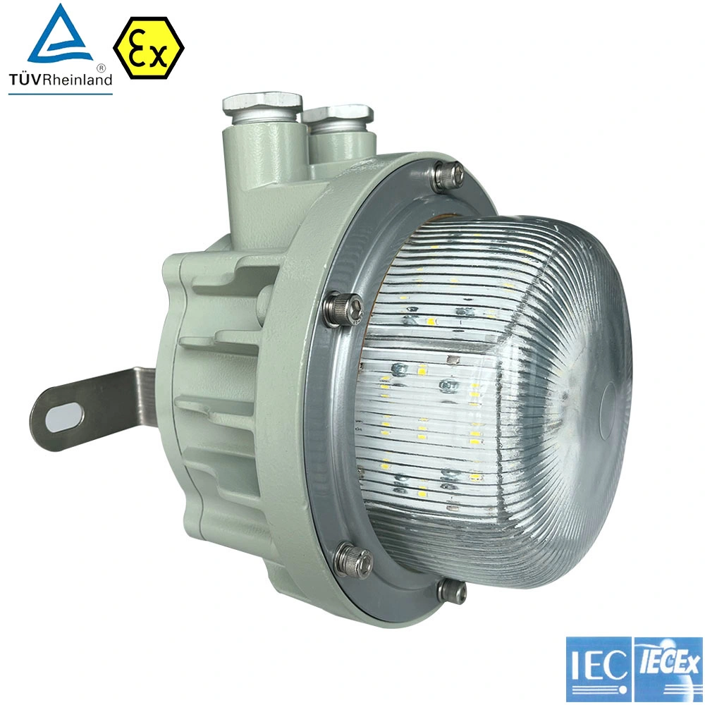 LED Explosion Proof LED Low Bay Lights Aluminum Alloy Housing for Offshore Platform Atex Standard