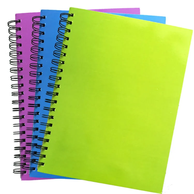 Wholesale/Supplier Soft Plastic PP Cover A4 Hardcover Spiral Notebook