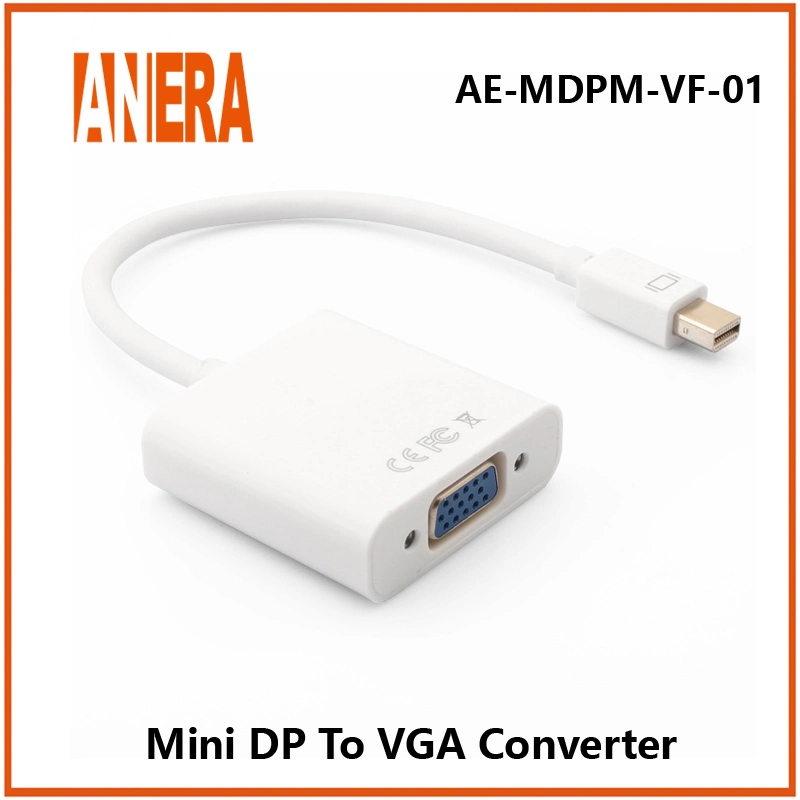 Anera Hot Sale Mini Dp Display to VGA Converter Video Converter Cable