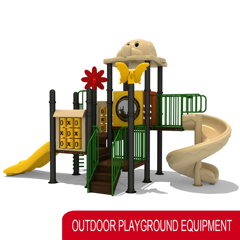 Kindergarten Preschool Park Children Outdoor Playground Slide