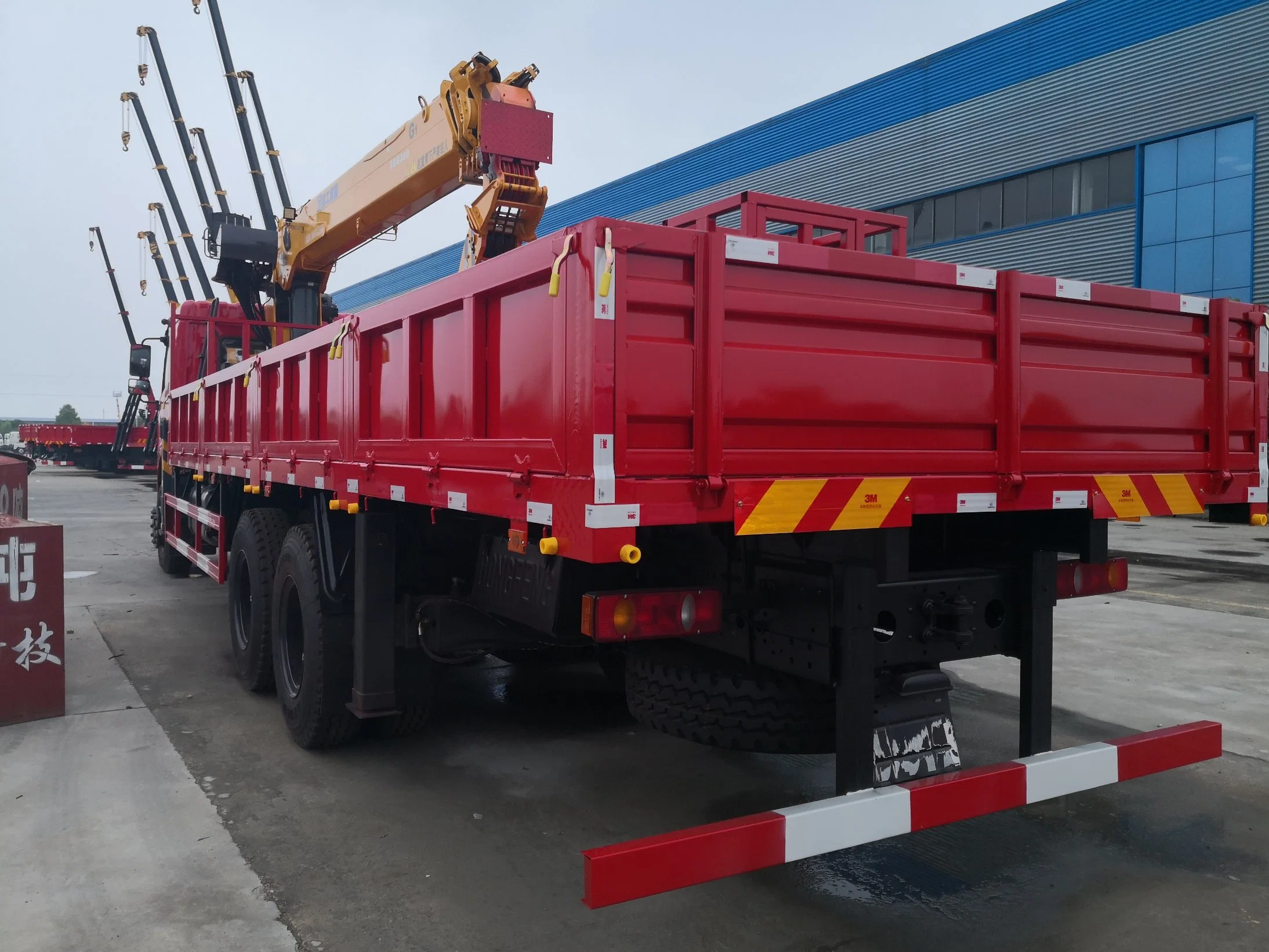 Individualisierung 8X4 LKW Kran Teleskopausleger Hydraulikkran SHACMAN 20ton Gewicht Anheben