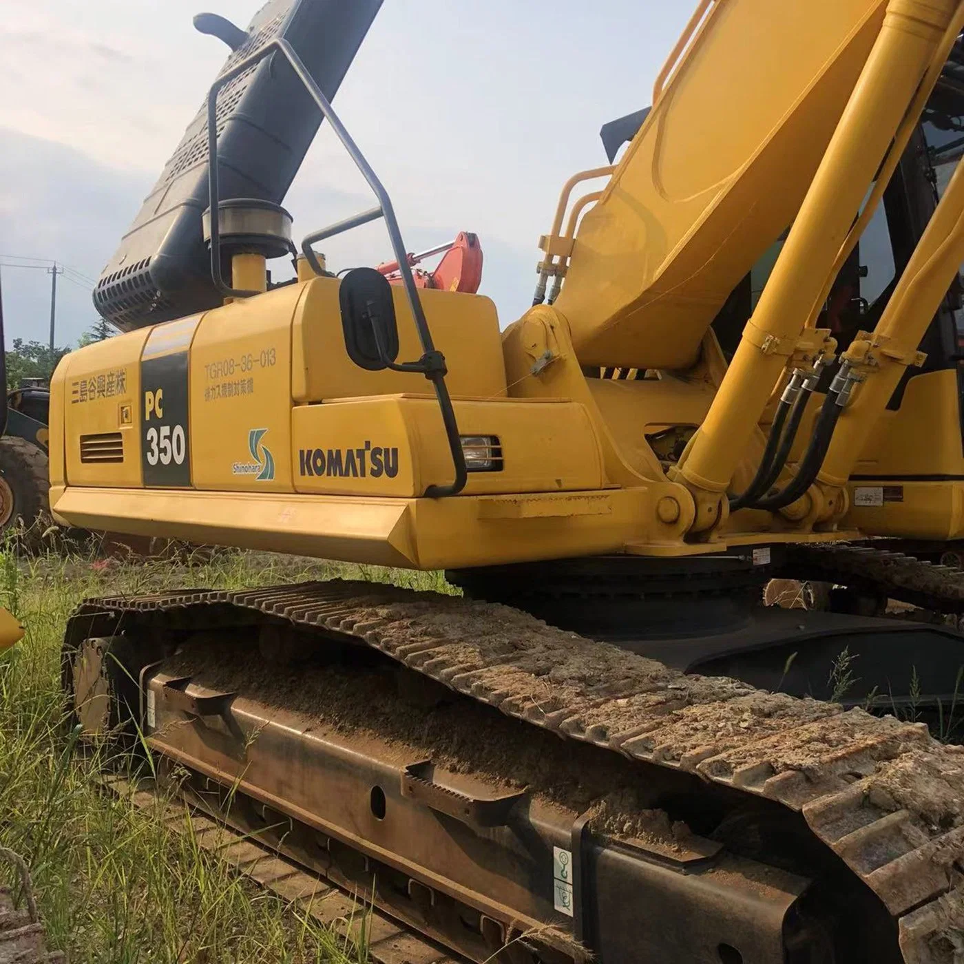 Japón 35 toneladas Excavadora usada Diesel Digger Micro Excavadora y. Accesorios usados para excavadoras de gran escala Komatsu PC350 Nueva llegada