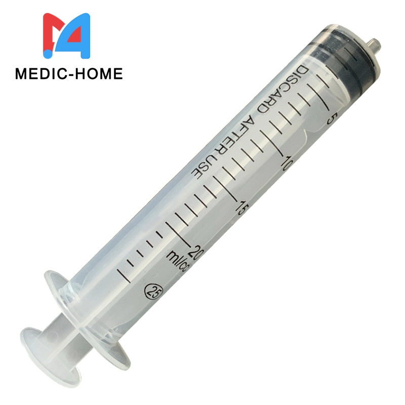 Aprovisionamento de fábrica de grau médico 10ml Needleless Seringa Luer Lock de plástico descartáveis com marcação CE e ISO