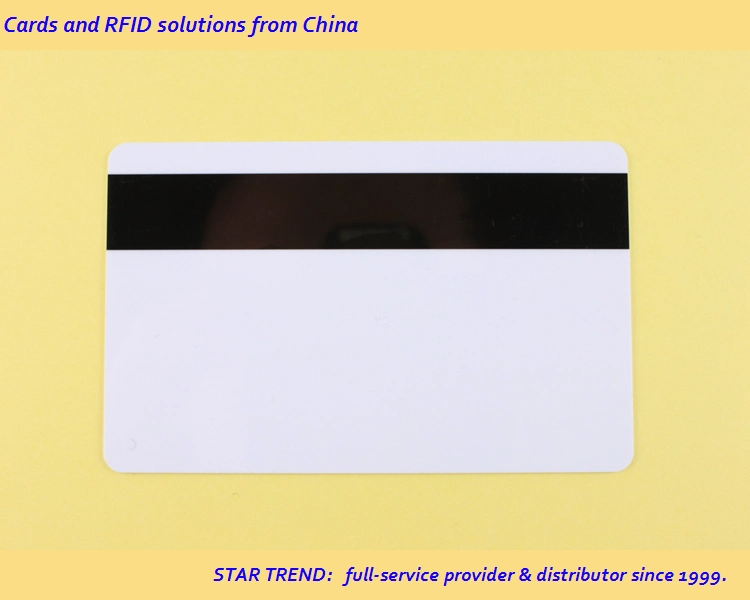 Blank Plain Plastic Card Made of PVC in Credit-Card Size