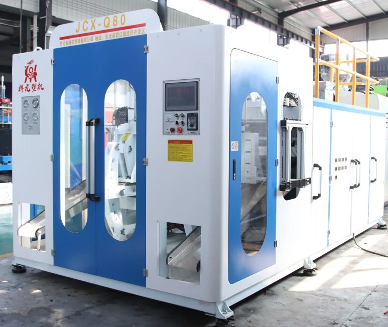 Double Station Fully Automatic Extrusion Died Head Jar Blow Molding Machine