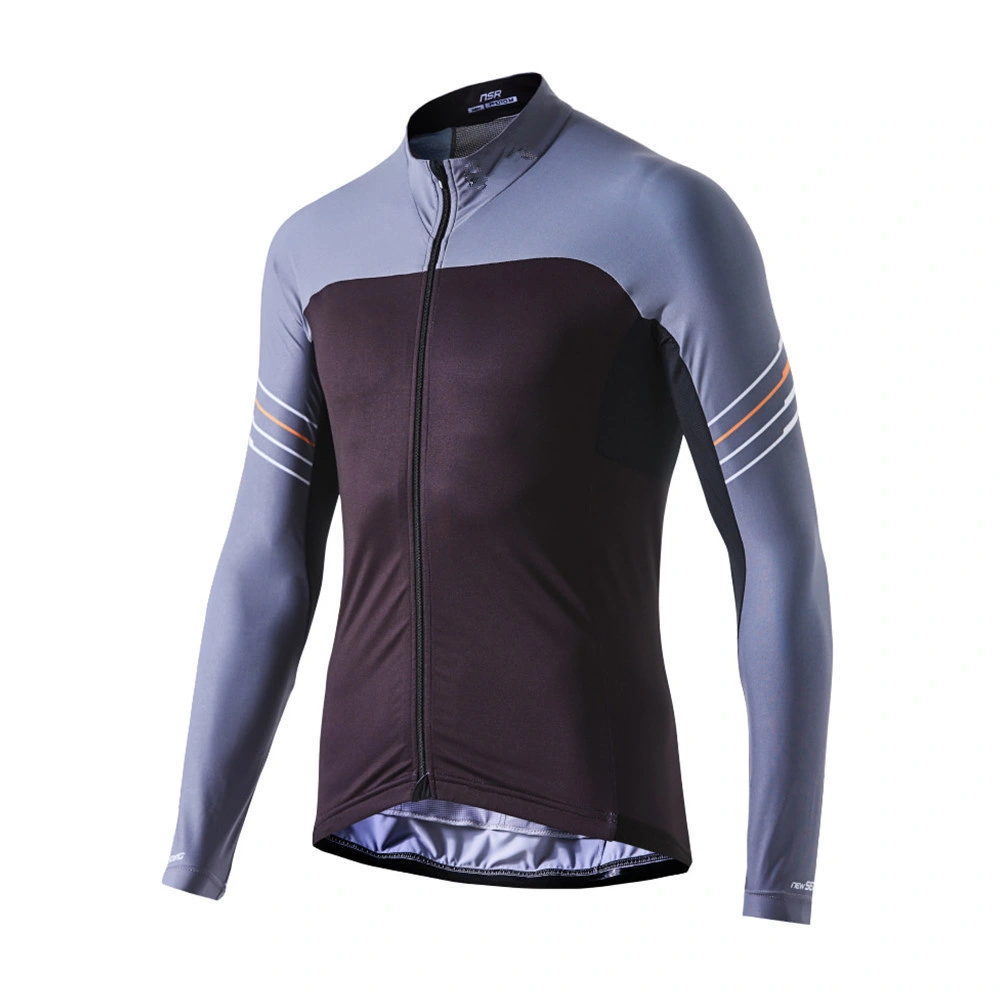 Private Label Custom Cheap Mens Long Sleeves Performance Shirt Professional Outdoor Road Cycling Apparel