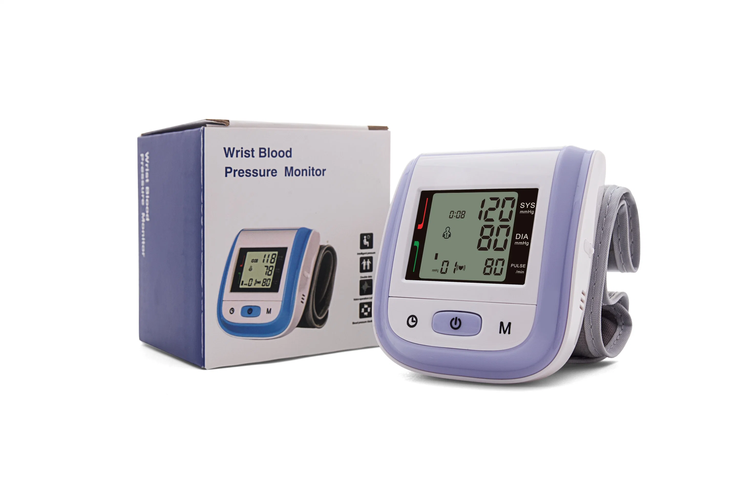 Mn-Bp003 Portable Heart Beat Rate Health Bp Ambulatory Pulse Measure Bp Machine