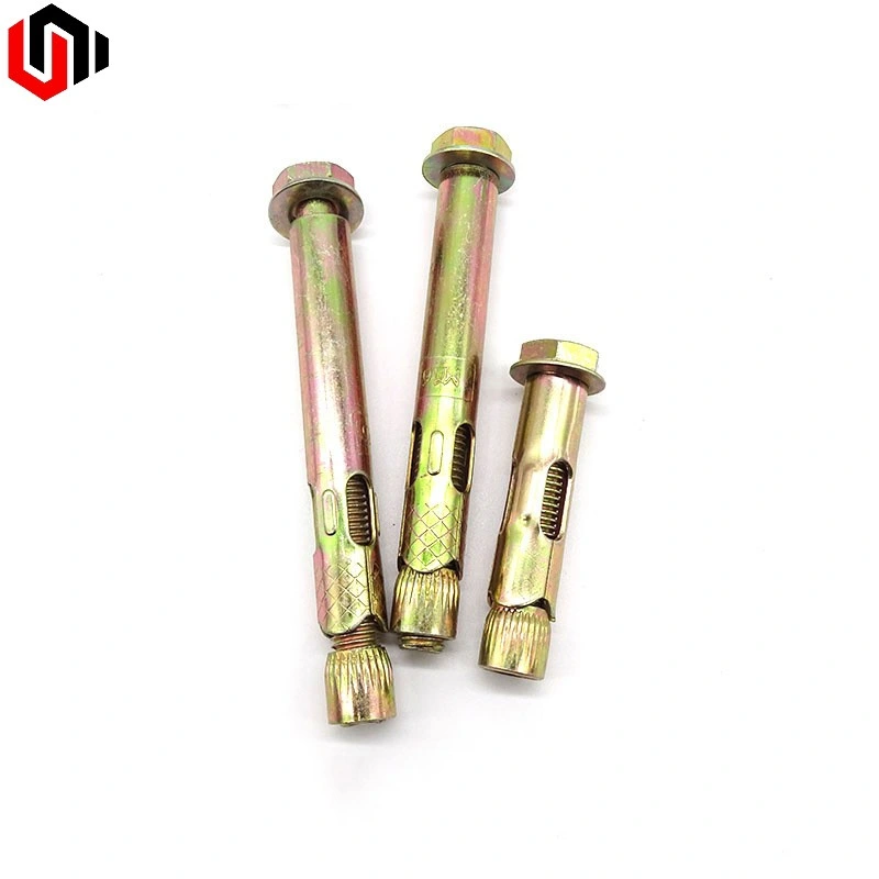 Sleeve Anchor/ Elevator Expansion Bolts Grade 4.8 Carbon Steel Zinc Plated