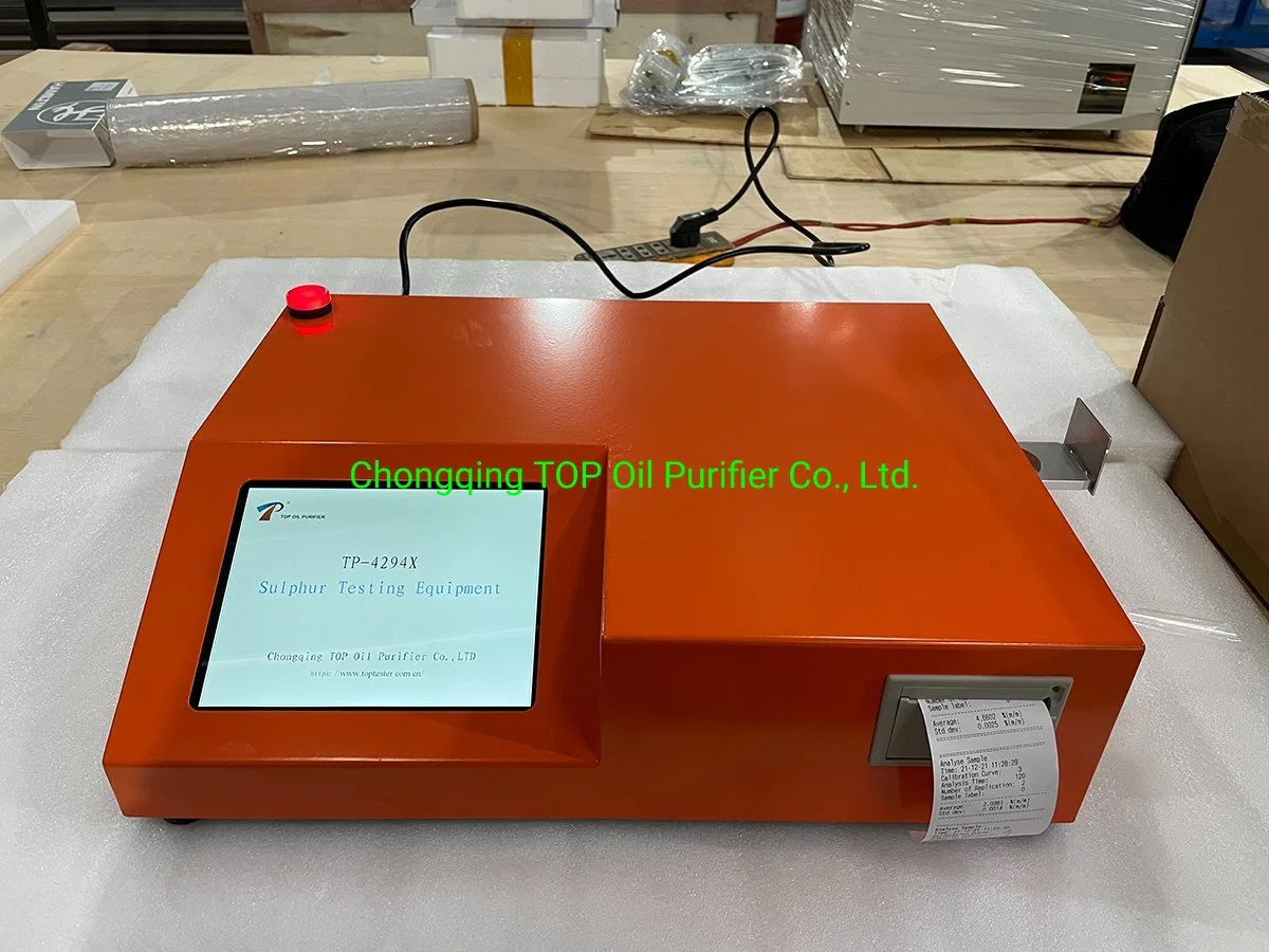 Environmentally Xrf Sulfur Analysis Device (TP-4294X)