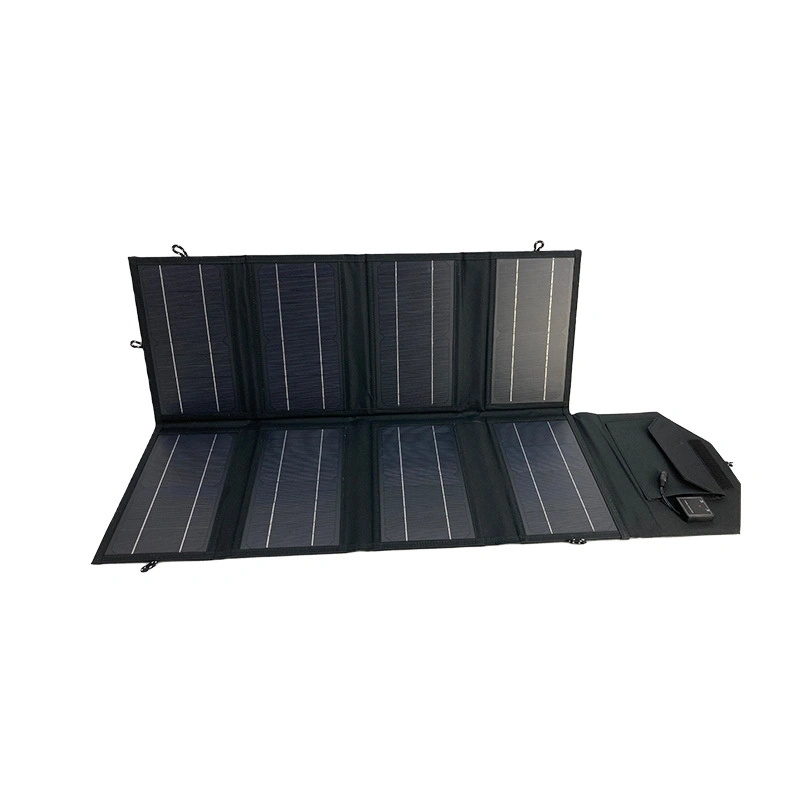 Sun 50W de pliage des cellules solaires chargeur18V 2.3A solaire portable USB Les périphériques de sortie