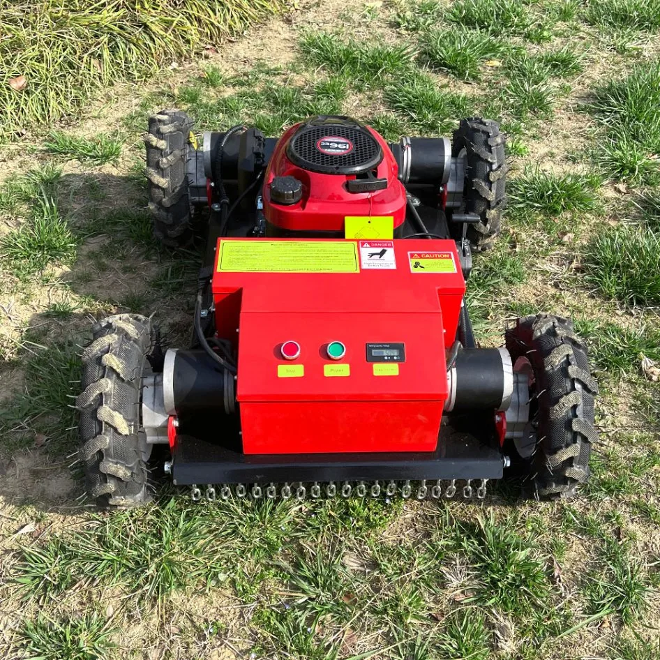 Remote Control Lawn Mower 7.5HP Grass Cutter