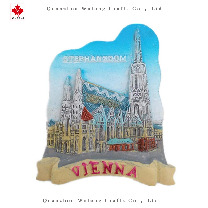 Vienna Austria Souvenir Resin Fridge Magnet Home Decoration