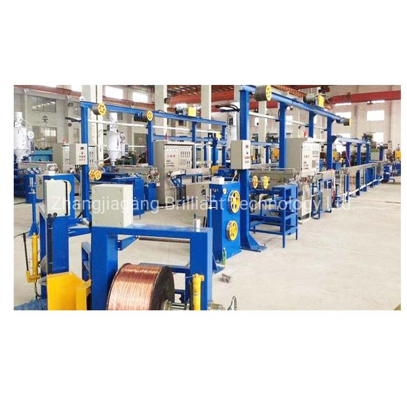 Wire Cable Extrusion High Speed Big Control and Flexible Cable Making Plant