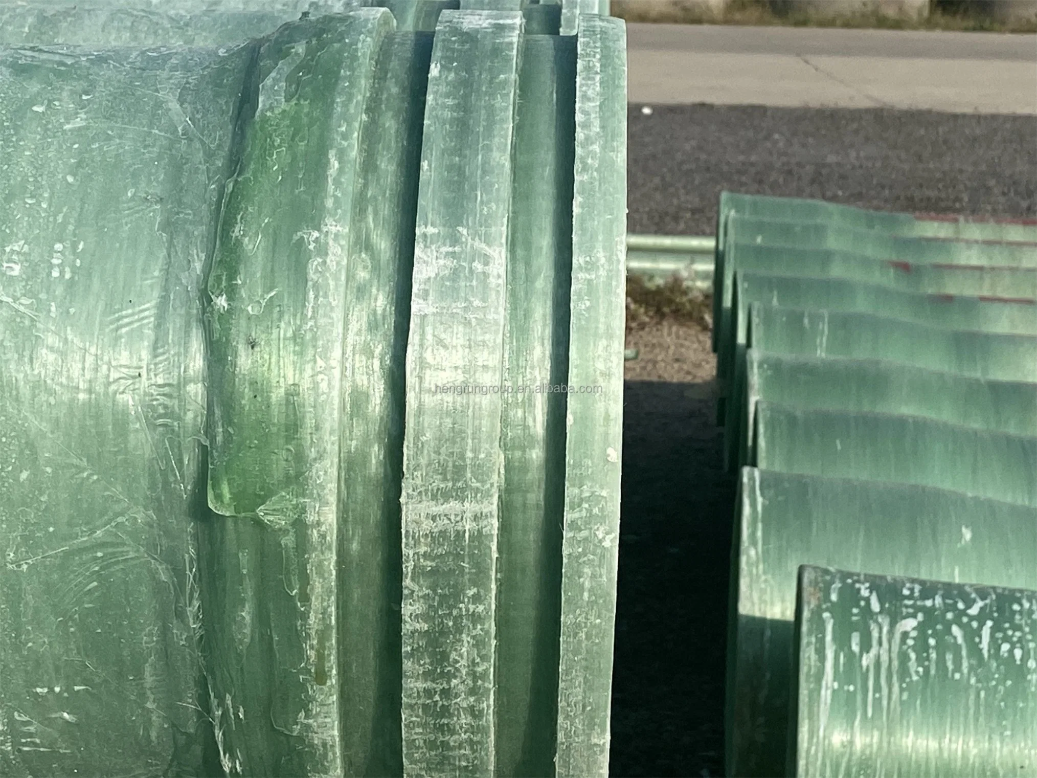 Factory Price High quality/High cost performance  FRP Fibre Glass Pipe Customized Fiberglass FRP Pipe