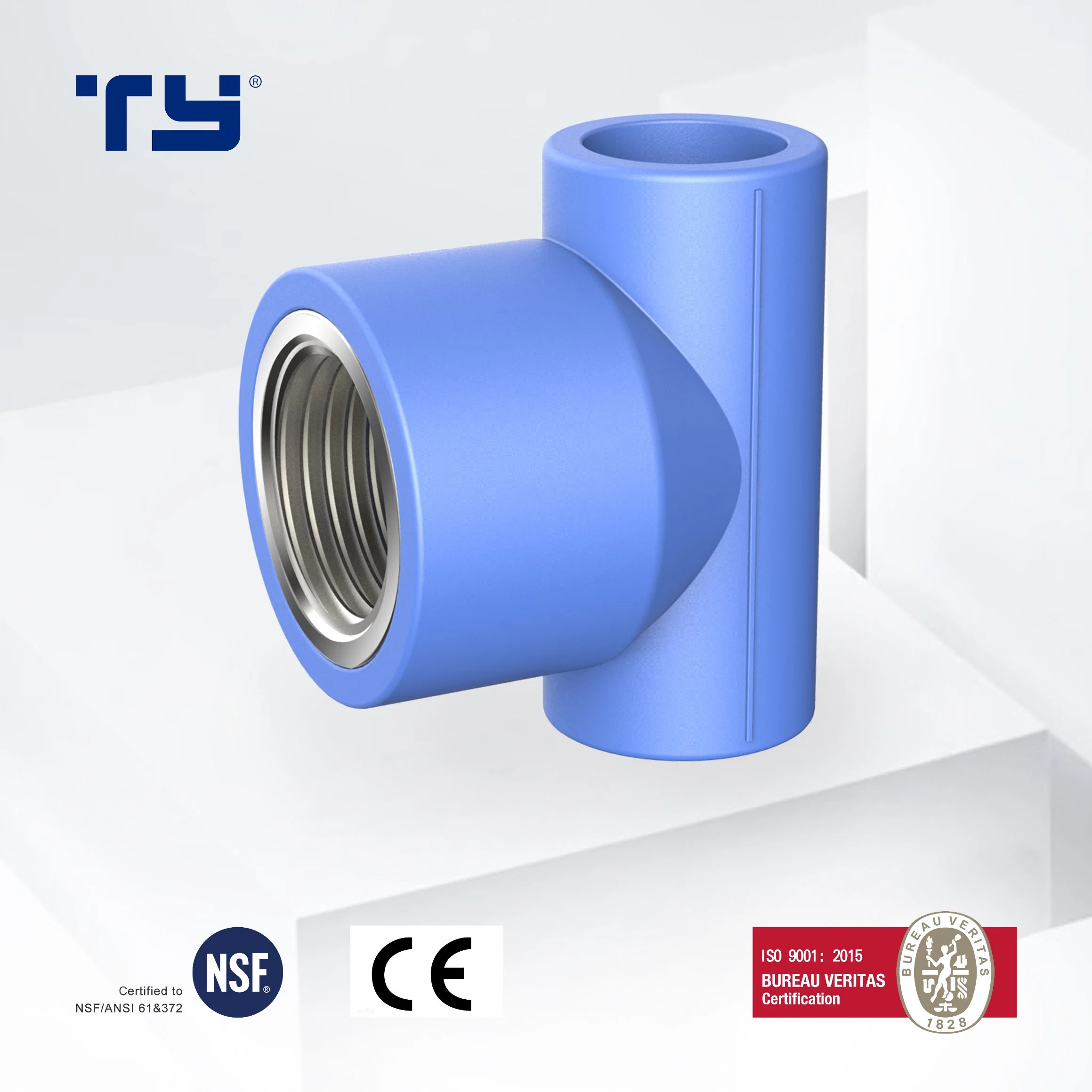 Brass Union High quality/High cost performance Industrial System Blue PPR Plastic Pipe High Pressure